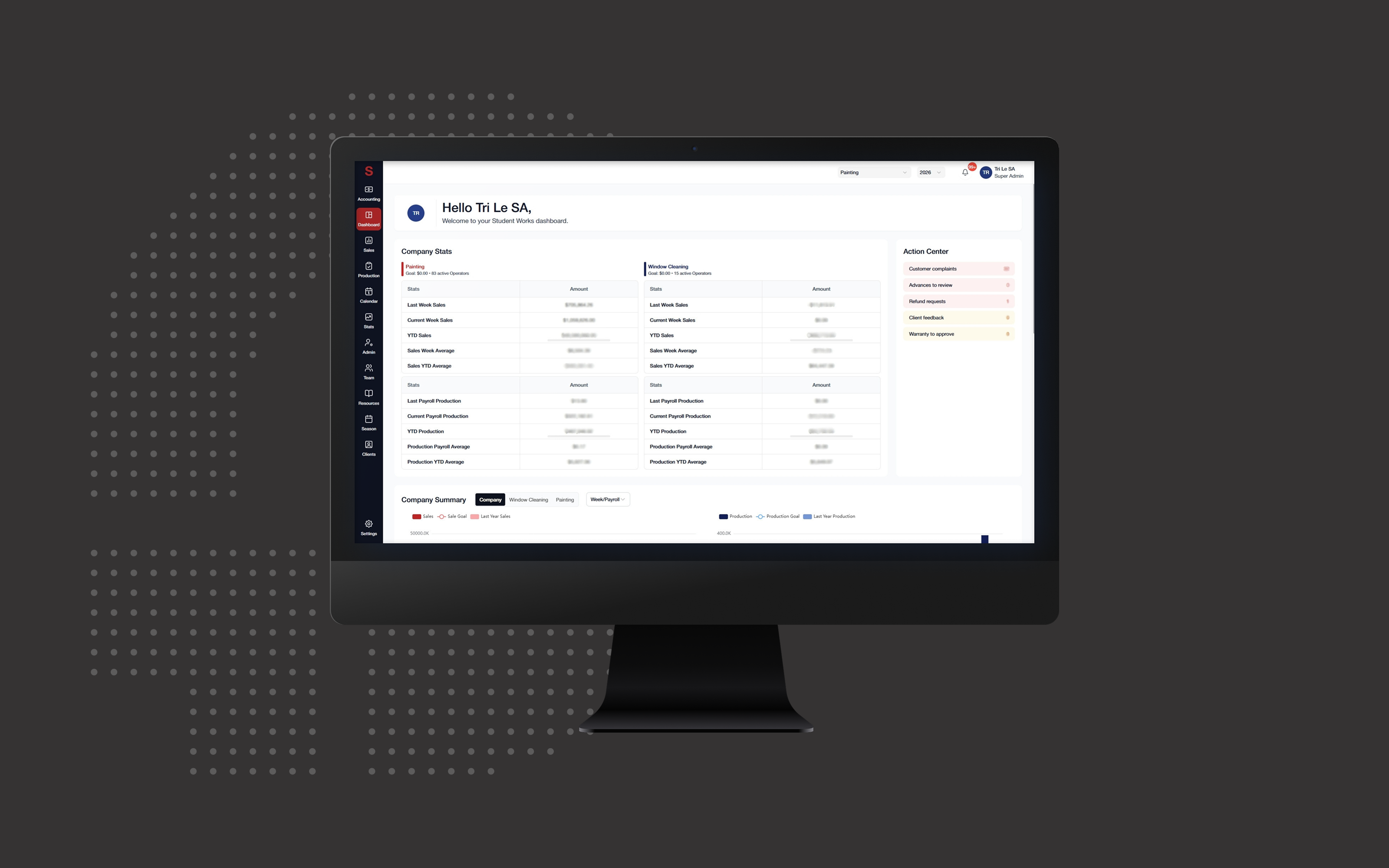 SIMON product mockup