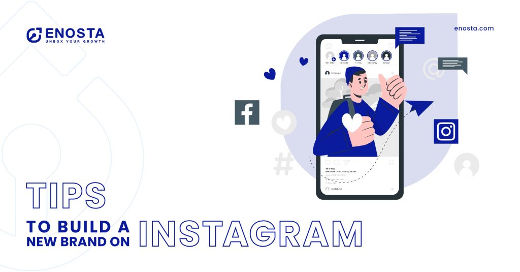 build a new brand on instagram