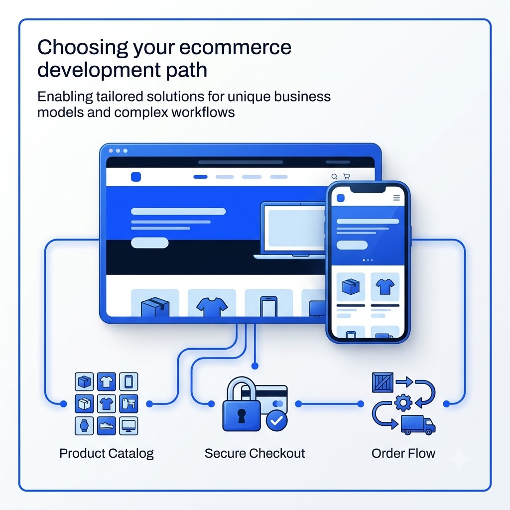 Choosing your ecommerce development path