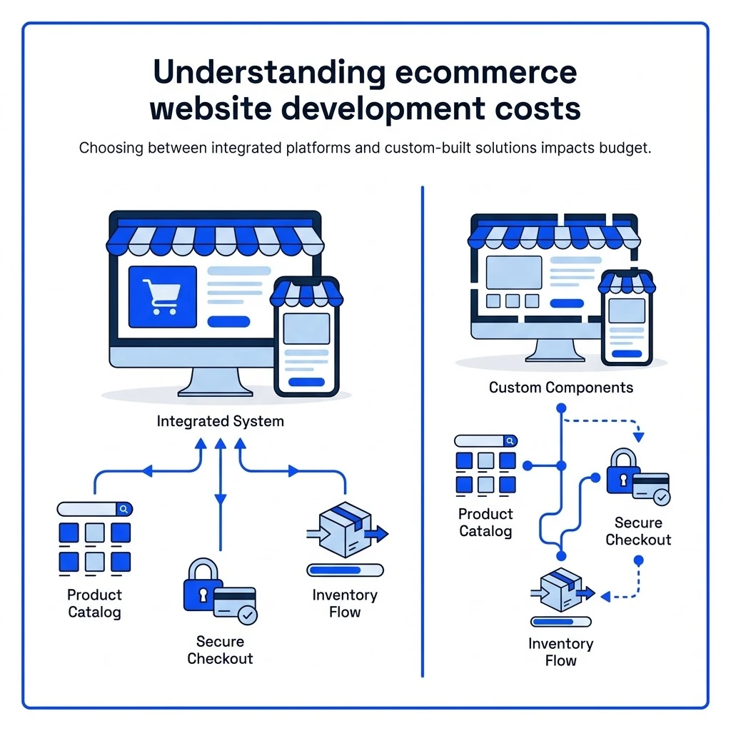 Understanding ecommerce website development costs