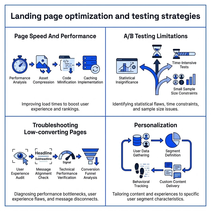 4 strategies to optimize and testing landing page