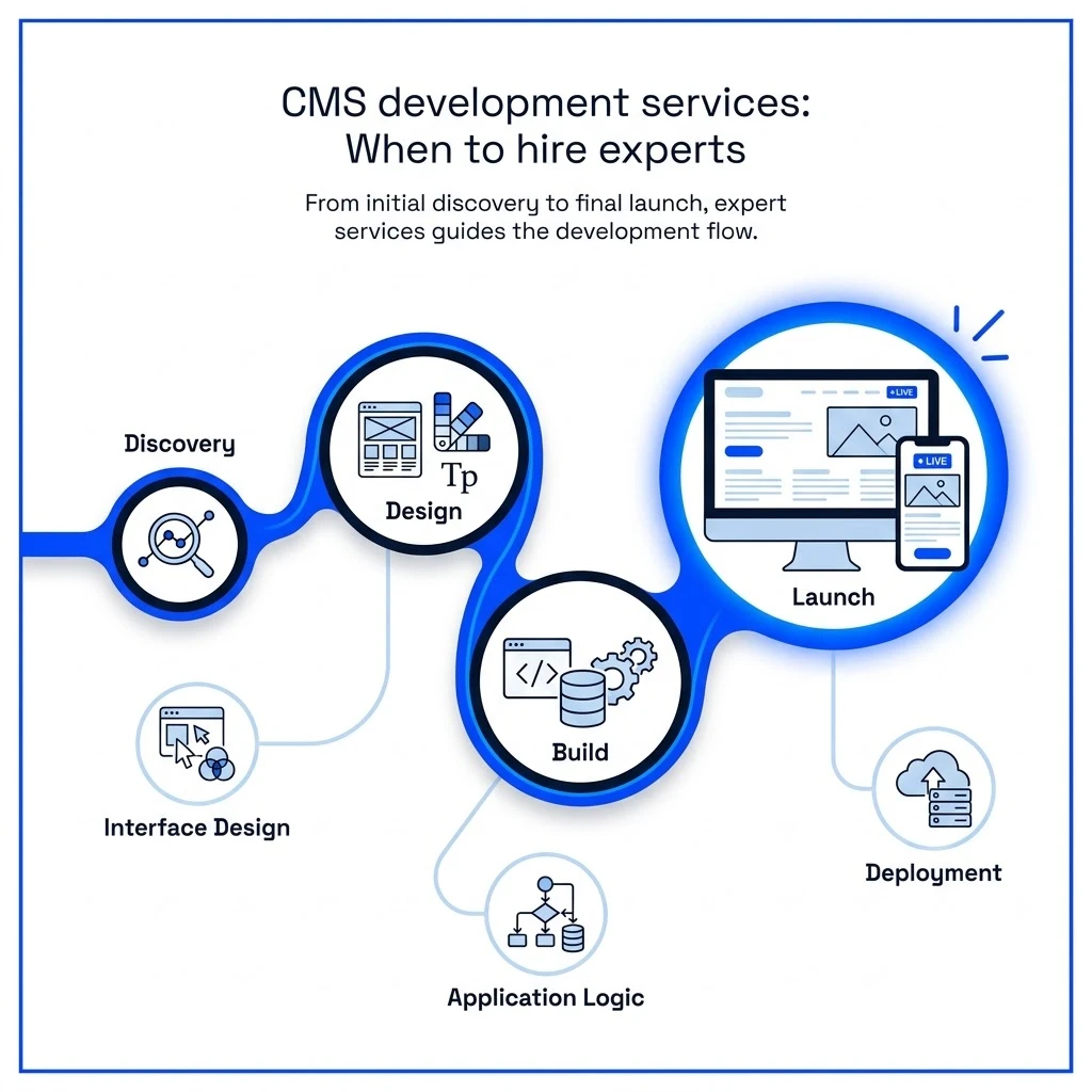 CMS development services When to hire