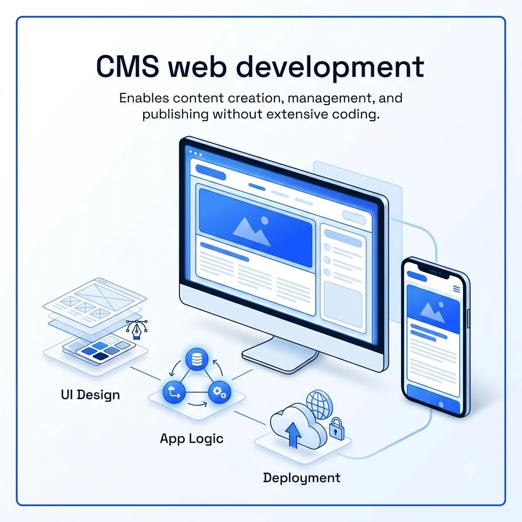 what is cms web development