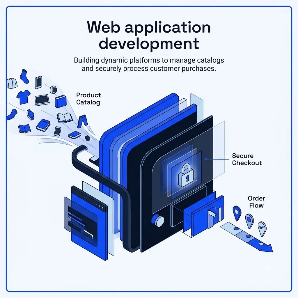 What is web application development